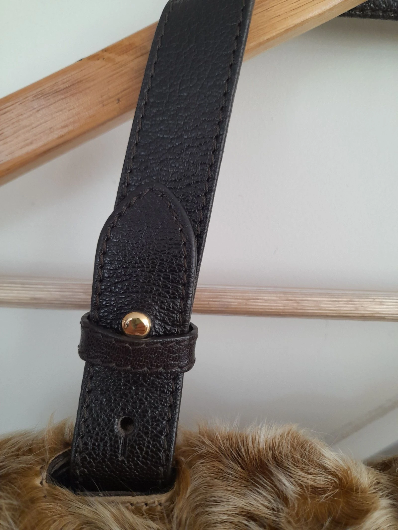 Bolso Hobo Furla en Piel Beige y Marrón 🤎 – photo 4